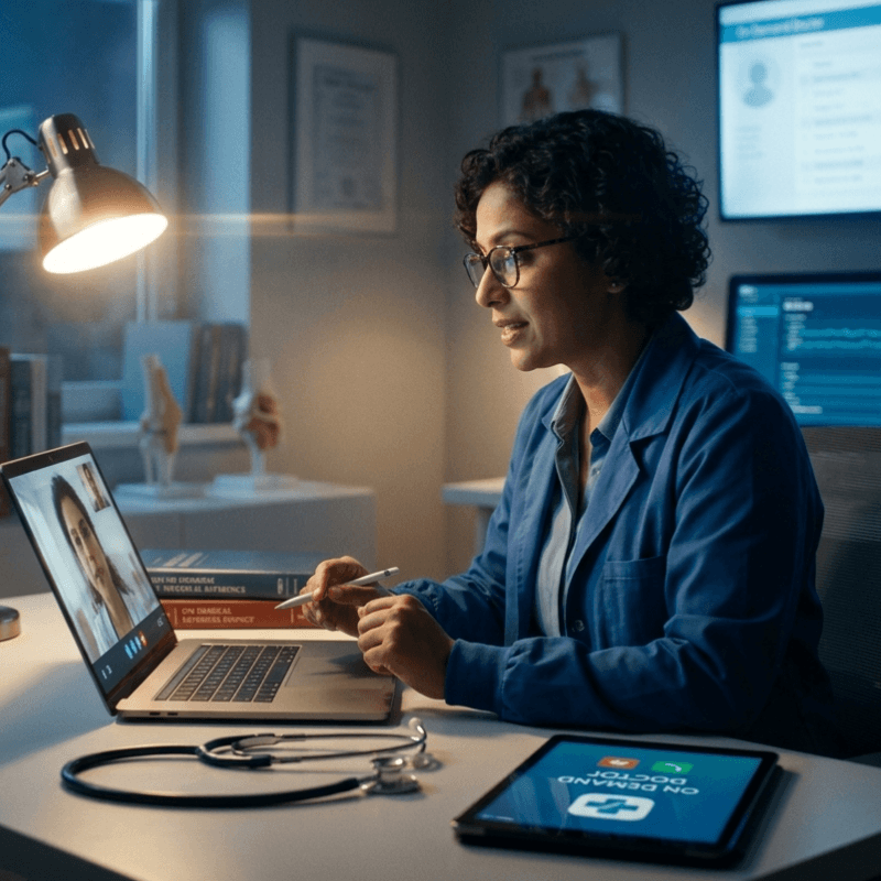 On-Demand Doctor App Development